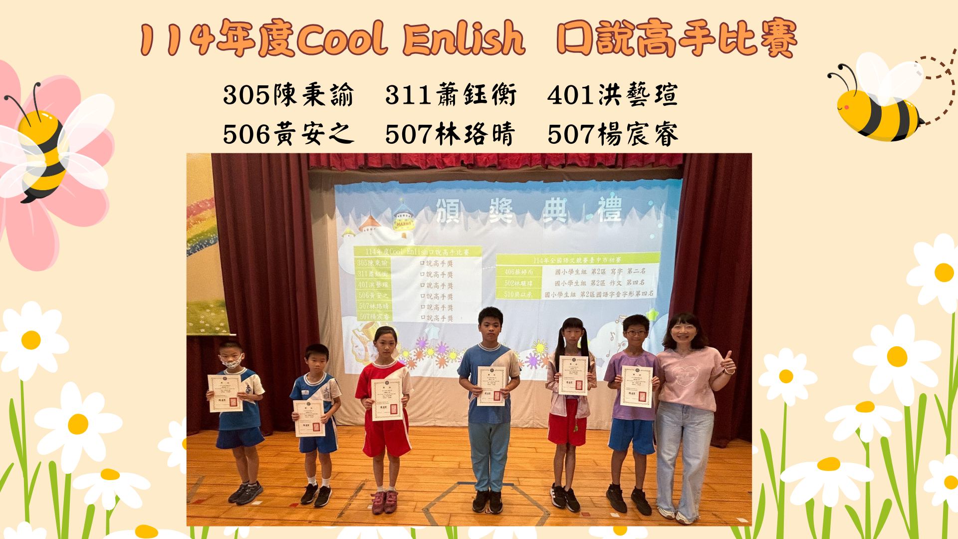 114年度Cool Enlish口說高手比賽